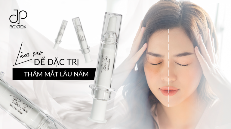 Làm sao để đặc trị thâm mắt lâu năm?